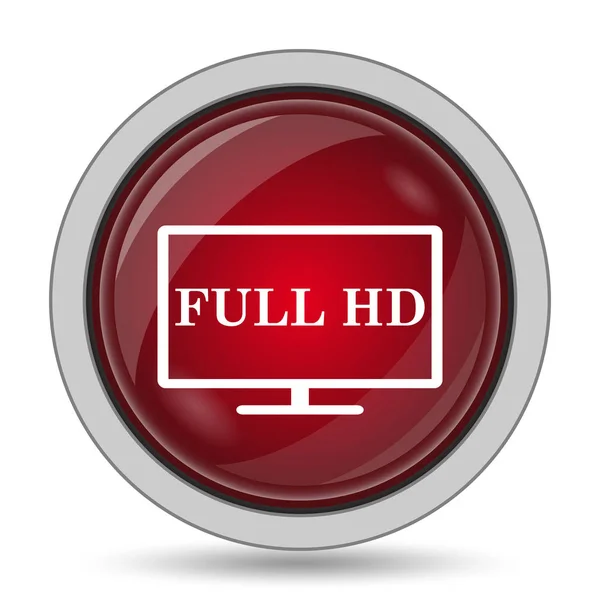 Full Icon Internet Button White Background — Stock Photo, Image