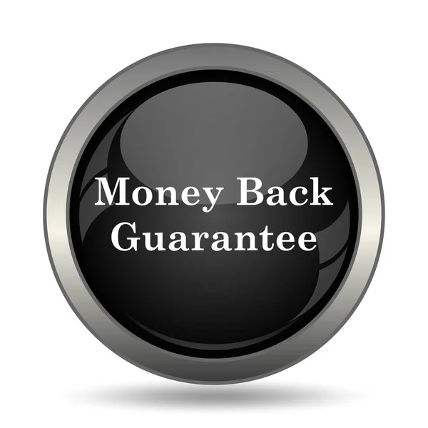 Money Back Guarantee Icon Internet Button White Background — Stock Photo, Image