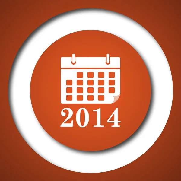 Icône du calendrier 2014 — Photo