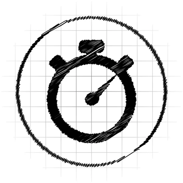 Icona timer — Foto Stock