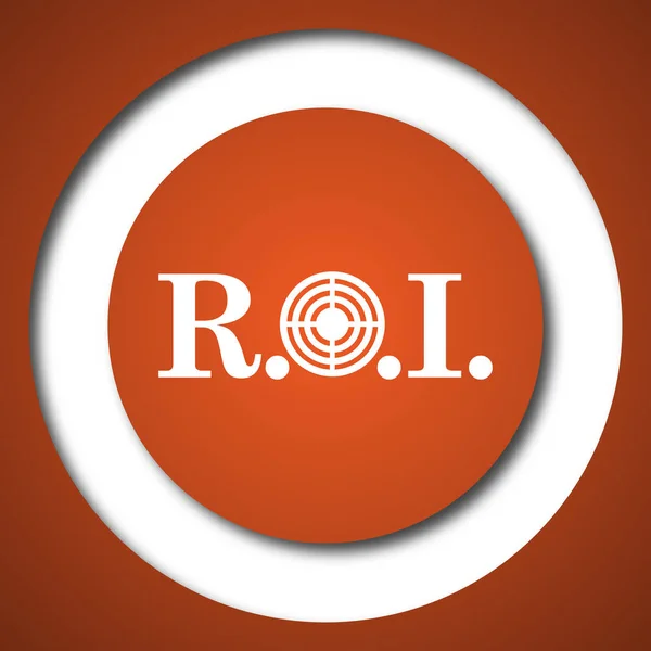 Icono ROI — Foto de Stock