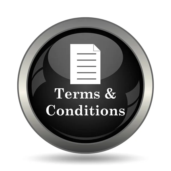 Terms and conditions icon — Stock Photo, Image