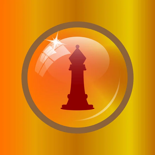 象棋图标 彩色背景上的互联网按钮 — 图库照片
