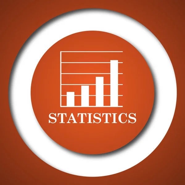 Ícone estatística — Fotografia de Stock