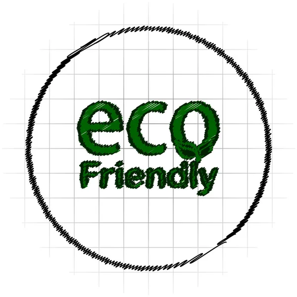 Eco vriendelijke pictogram — Stockfoto