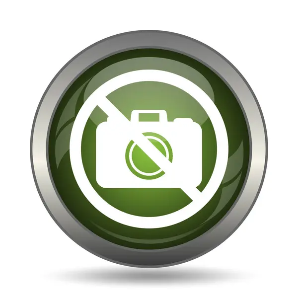 Forbidden camera icon — Stock Photo, Image