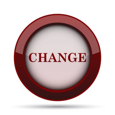 Simge değiştir. Beyaz arka plan üzerinde Internet düğmesi.