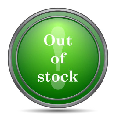 Hisse senedi simgesi dışında. Beyaz arka plan üzerinde Internet düğmesi