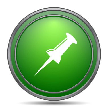 PIN simgesi. Beyaz arka plan üzerinde Internet düğmesi