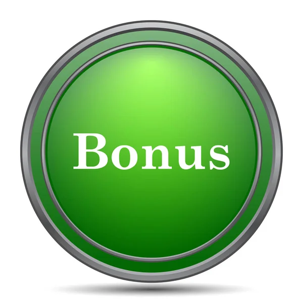 Bonus Icon Internet Button White Background — Stock Photo, Image