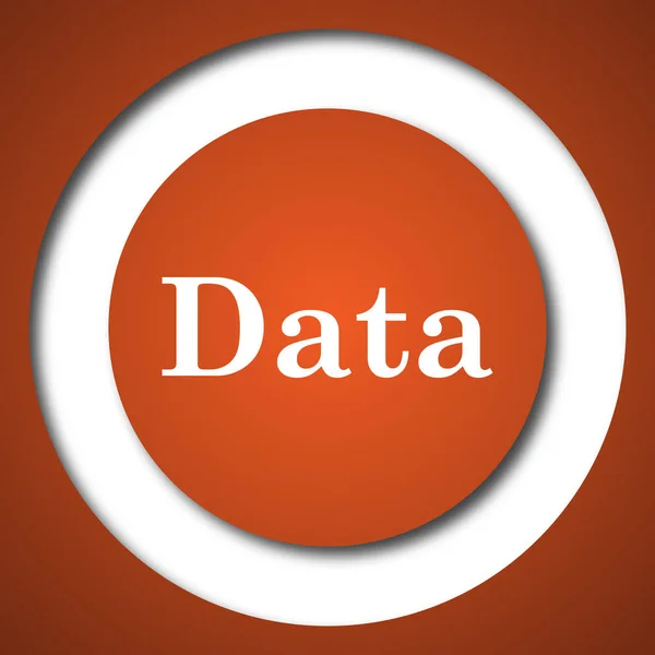 Icono de datos — Foto de Stock