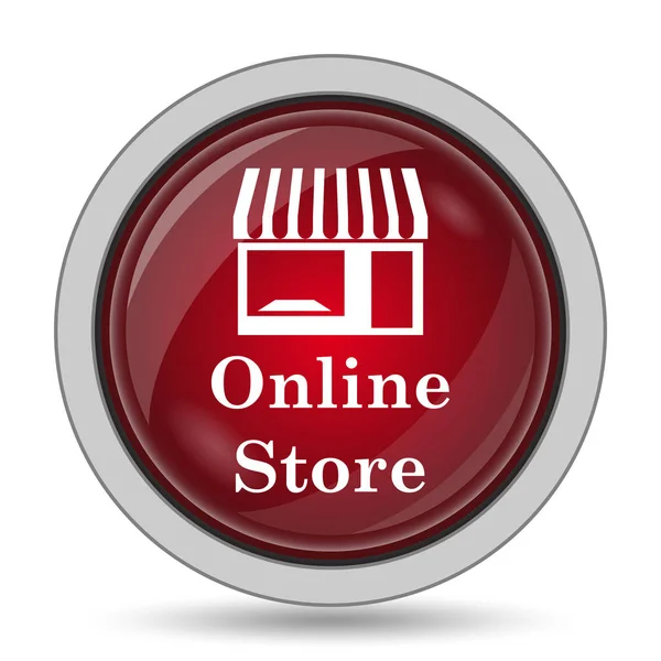 Icono de tienda online — Foto de Stock