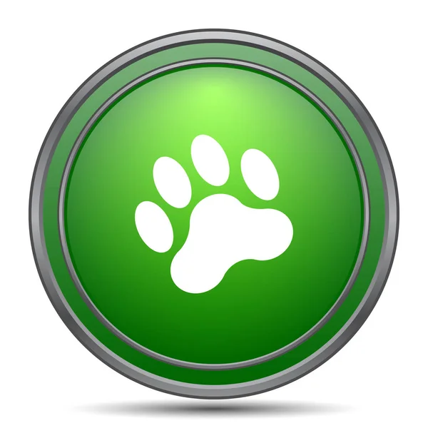 Paw print icon — Stock Photo, Image