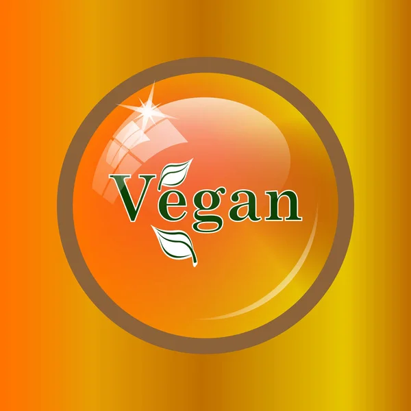 Icona vegana — Foto Stock