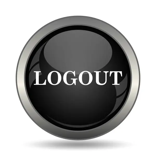 Logout pictogram — Stockfoto