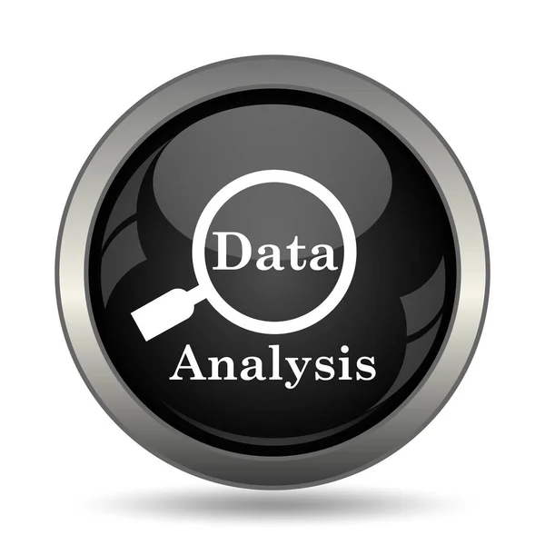 Ícone de análise de dados — Fotografia de Stock