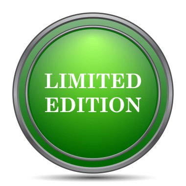 sınırlı sayıda simgesi. Beyaz arka plan üzerinde Internet düğmesi