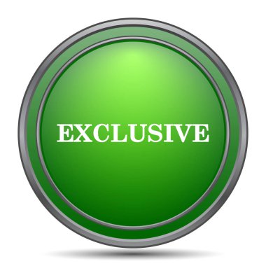 Özel simge. Beyaz arka plan üzerinde Internet düğmesi