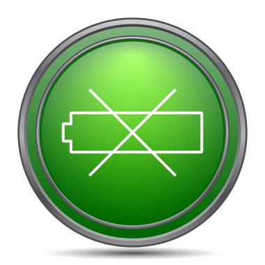 boş bir pil simgesi