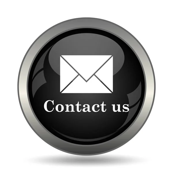 Contact us icon — Stock Photo, Image