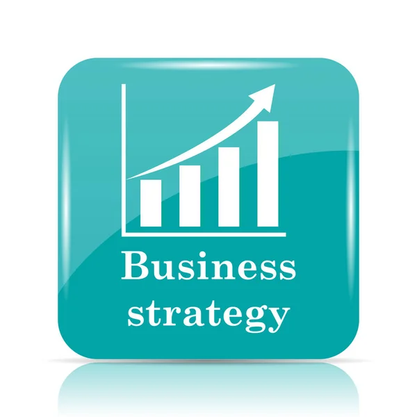 Üzleti stratégia ikon — Stock Fotó