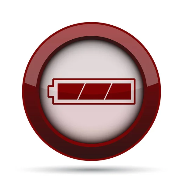 Fully charged battery icon — Zdjęcie stockowe