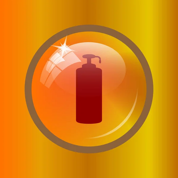 Soap Icon Internet Button Colored Background — Stock Photo, Image