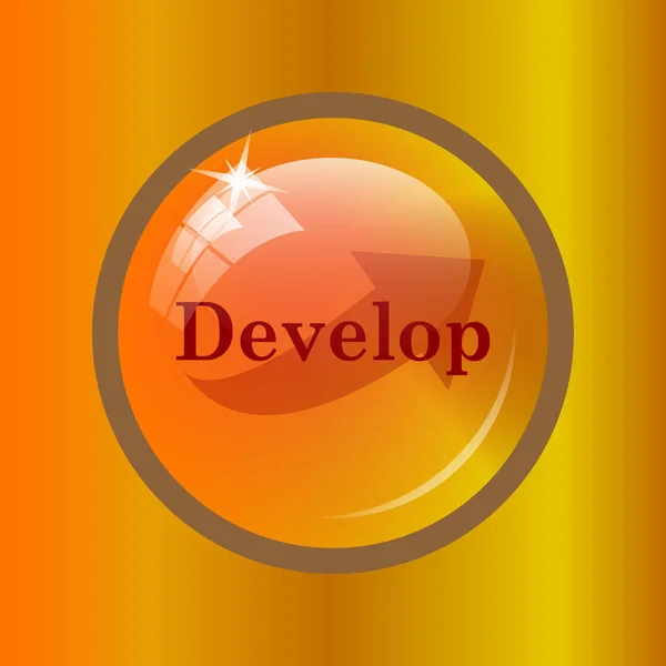 Develop icon — Stock Photo, Image
