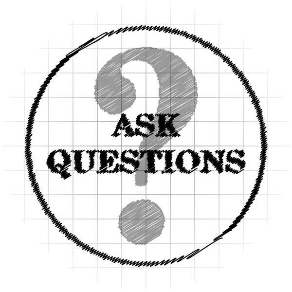 Ask questions icon. Internet button on white background