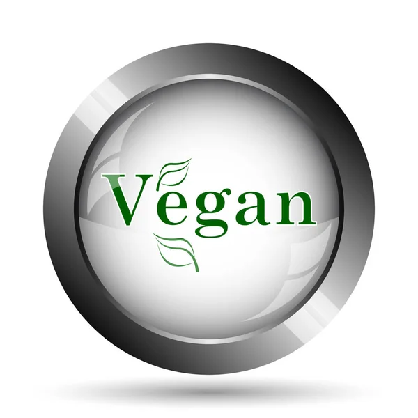 Icono vegano — Foto de Stock