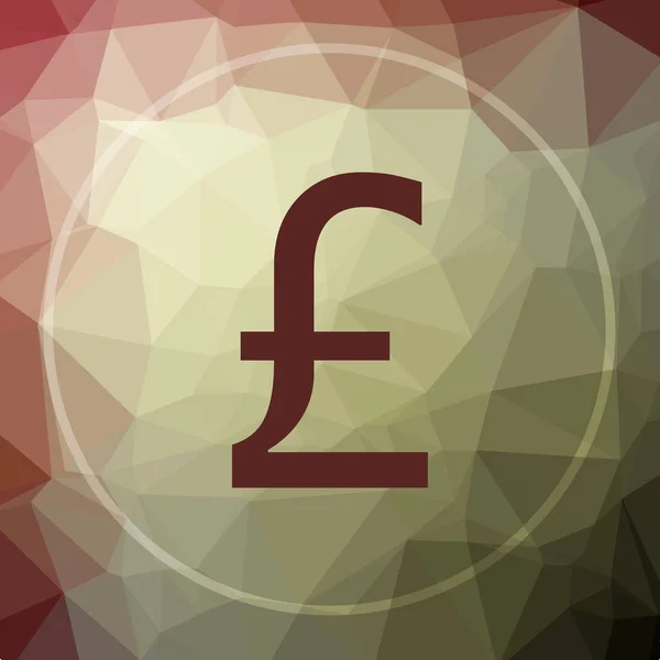 Pfund-Symbol — Stockfoto