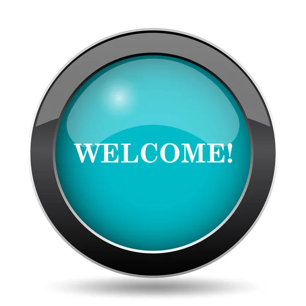 Welcome icon — Stock Photo, Image