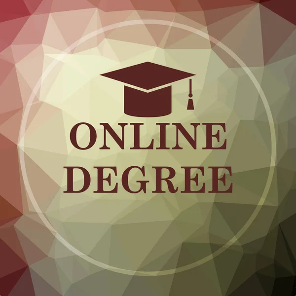 Online degree icon