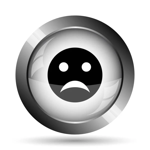 Sad smiley icon — Stock Photo, Image