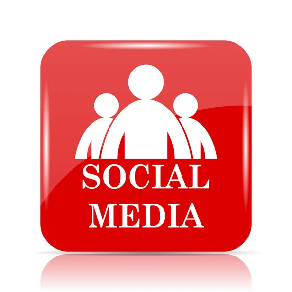 Icona dei social media — Foto Stock