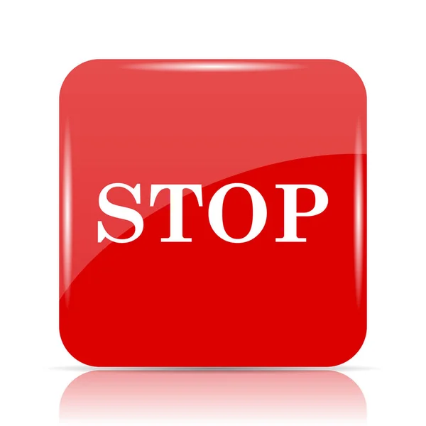 Stop pictogram — Stockfoto