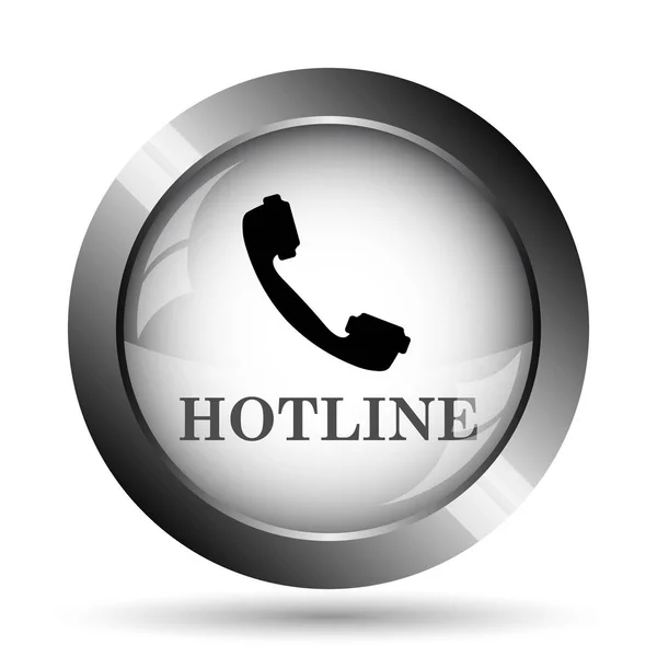 Hotline icon — Zdjęcie stockowe