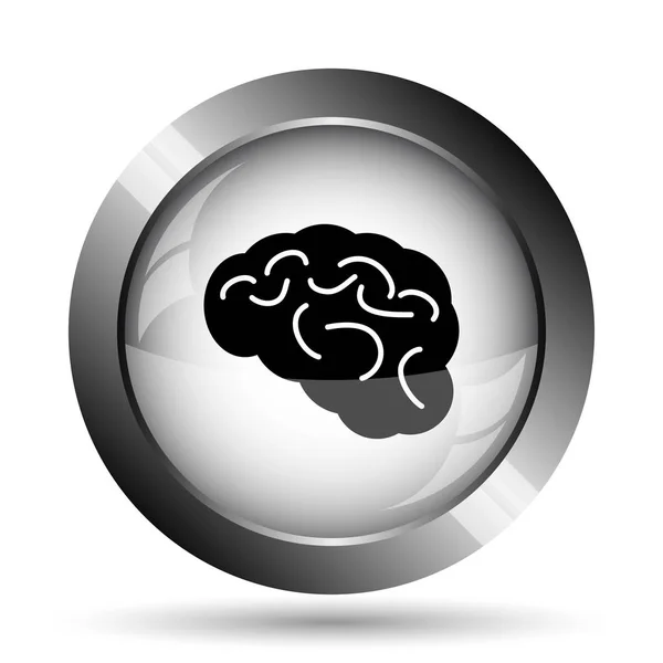 Ikona mózgu — Zdjęcie stockowe