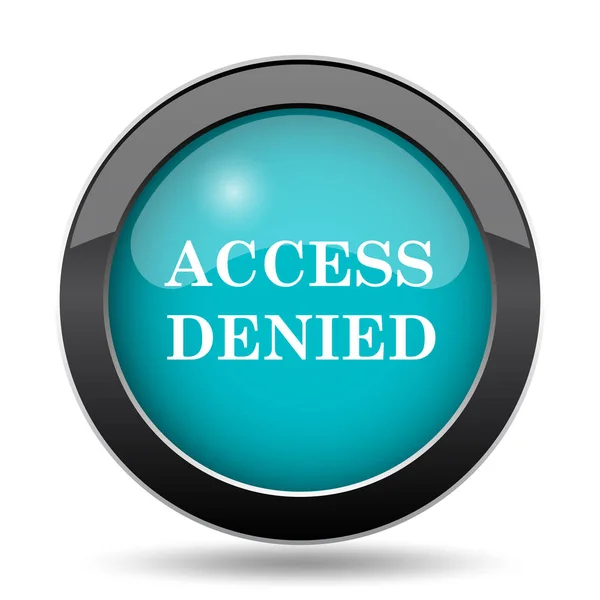 Access denied icon — Stock Photo, Image