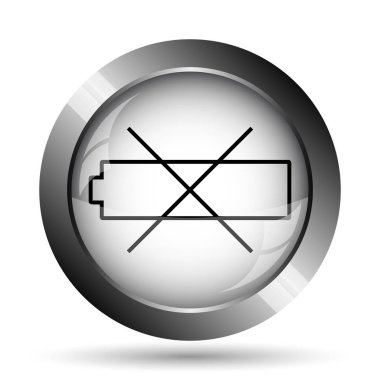 boş bir pil simgesi