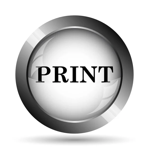 Print icon — Stock Photo, Image