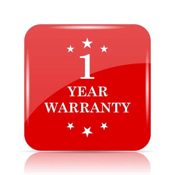 1 year warranty icon — Stock Photo, Image