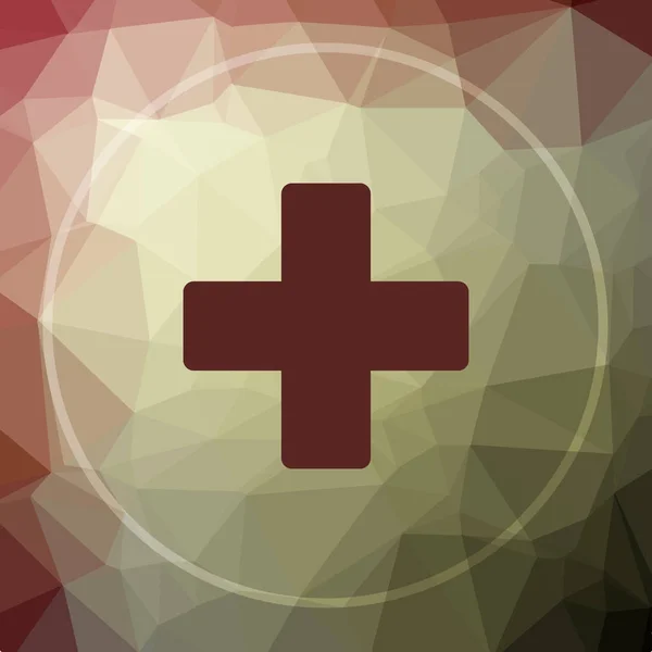 Medical cross icon