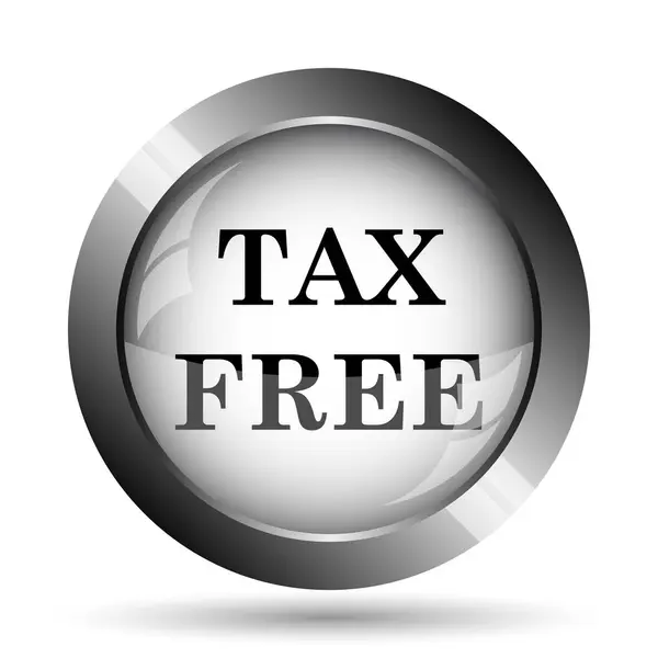 Ícone livre de impostos — Fotografia de Stock