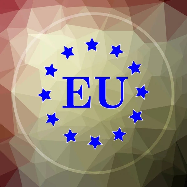 欧洲联盟图标 — 图库照片