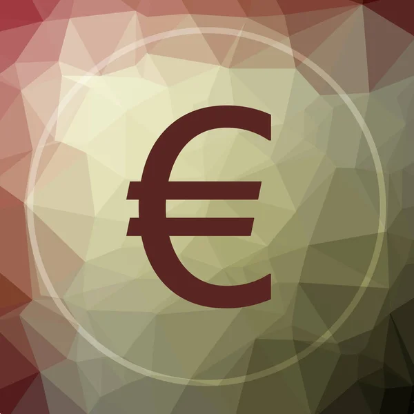 Euro ikon — Stockfoto