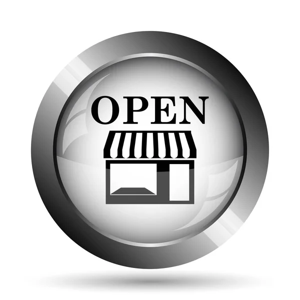 Ikonę Otwórz sklep — Zdjęcie stockowe
