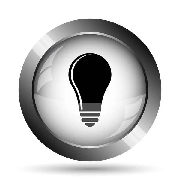 Light bulb - idea icon — Stock Photo, Image