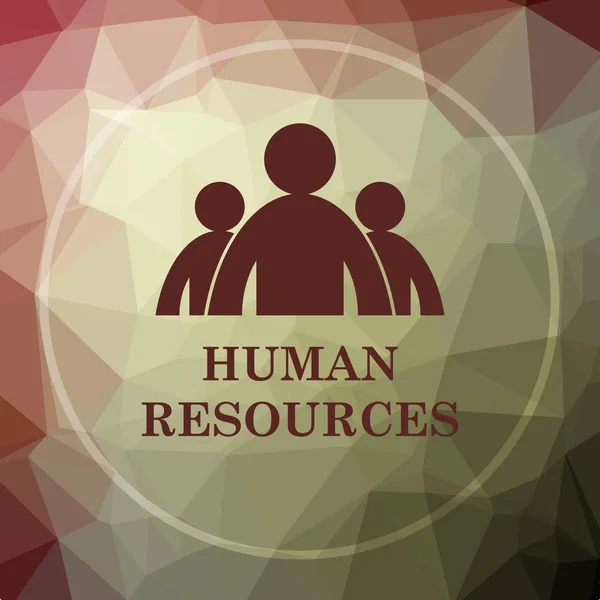 Icono de recursos humanos — Foto de Stock