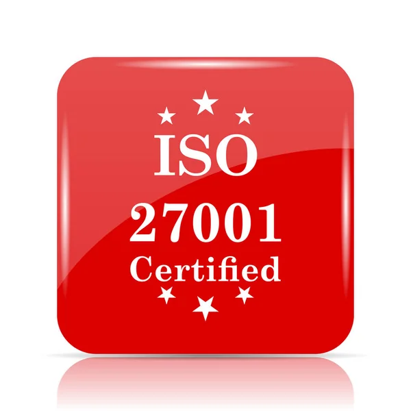 Icona ISO 27001 — Foto Stock